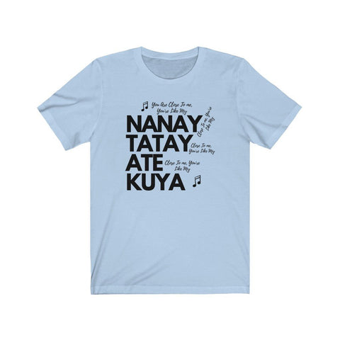 All My Life Spoof - Funny Filipino T-shirt - Unisex T-Shirt Baby Blue S 