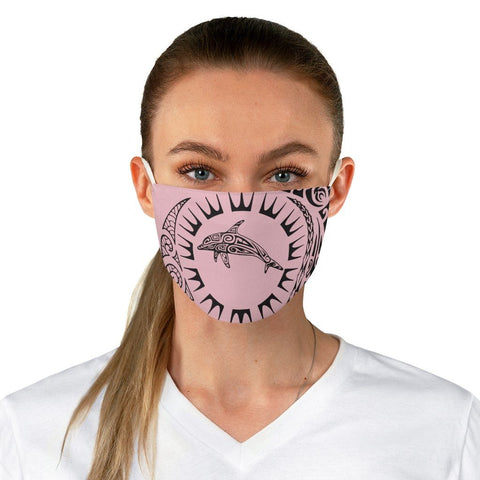 Dolphin Tribal Tattoo - Face Mask Accessories 