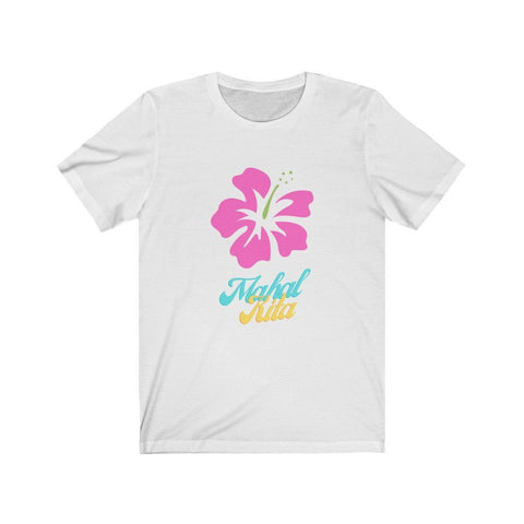 Hibiscus "Mahal Kita" (I Love You in Tagalog) - Filipina Women's T-shirt T-Shirt White M 