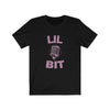 Image of Lil Bit "Drop The Mic" T-shirt - Unisex T-Shirt Solid Black Blend XS 