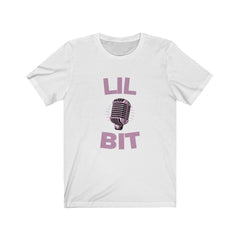 Lil Bit "Drop The Mic" T-shirt - Unisex T-Shirt White L 