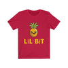Image of Lil Bit Pineapple T-shirt - Unisex T-Shirt Red L 