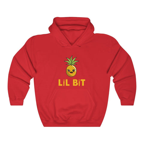 Lil Bit Pineapple - Unisex Heavy Blend™ Hooded Sweatshirt Hoodie Red S 