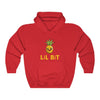 Image of Lil Bit Pineapple - Unisex Heavy Blend™ Hooded Sweatshirt Hoodie Red S 