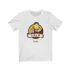 "Lolo... Like A Grandpa But Cooler" - Funny Filipino T-shirt - Unisex T-Shirt White L 