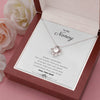 Image of Love Knot Necklace w/"Always Remember" Message Card - To My Nanay, From Your Anak Jewelry 