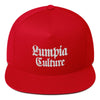 Image of Lumpia Culture™ Alternate - Embroidered Snapback Hat Red 
