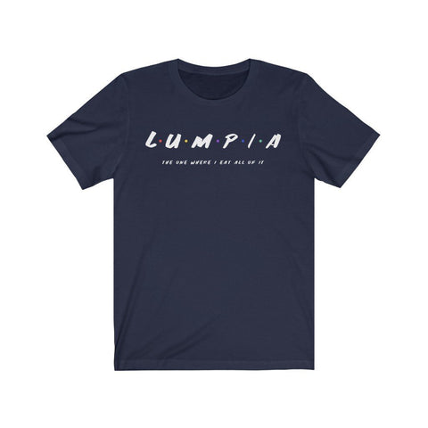 Lumpia Friends - T-shirt - Unisex T-Shirt Navy L 