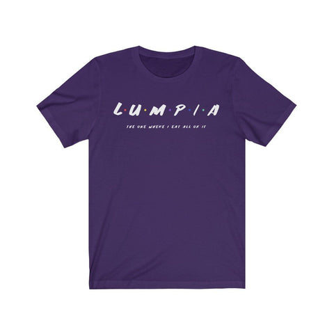 Lumpia Friends - T-shirt - Unisex T-Shirt Team Purple S 