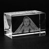 Image of Personalized Crystal Block - Unique & Stunning Gift - Upload Your Own Photo Crystal 