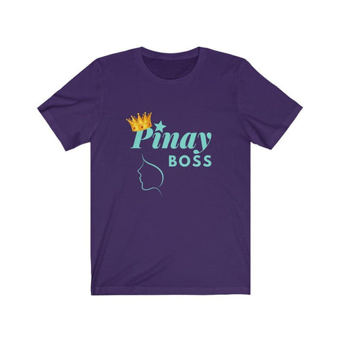 Pinay Boss - T-shirt - Unisex T-Shirt Team Purple S 