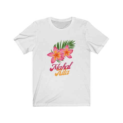 Plumeria "Mahal Kita" (I Love You in Tagalog) - Filipina Women's T-shirt T-Shirt White L 