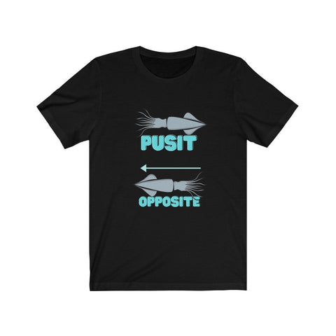 Pusit, Opposite - Funny Women's T-shirt T-Shirt Black L 