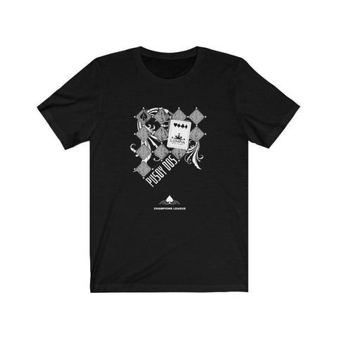 Pusoy Dos Champions League T-shirt - Unisex T-Shirt Black L 