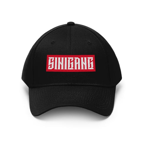 "Sinigang" Filipino Unisex Twill - Embroidered Dad Hat Hats Black One size 