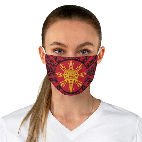 Tribal Tattoo Filipino Sun - Face Mask Accessories 