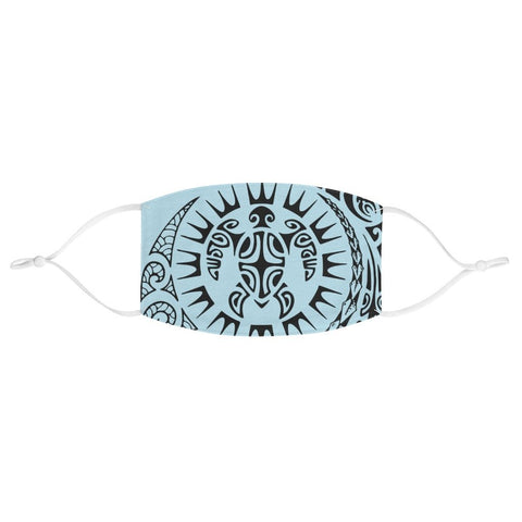 Turtle Tribal Tattoo - Face Mask Accessories One size 