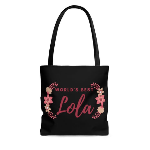 World's Best Lola - Tote Bag Bags Large 