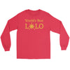 Image of World's Best Lolo - Long Sleeve TEe T-shirt Gildan Long Sleeve Tee Red S