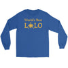 Image of World's Best Lolo - Long Sleeve TEe T-shirt Gildan Long Sleeve Tee Royal S