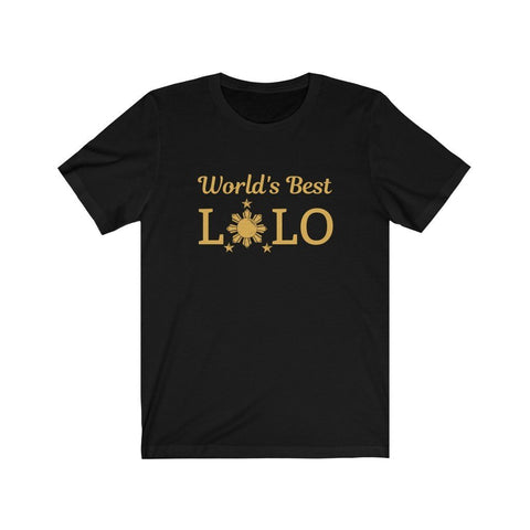 World's Greatest Lolo - Funny Filipino T-shirt - Unisex T-Shirt Black S 